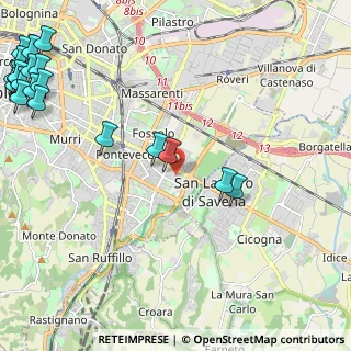 Mappa Via Ferrara, 40139 Bologna BO, Italia (3.5445)
