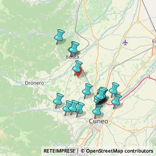 Mappa Via Tetto Nuovo, 12022 Busca CN, Italia (7.42579)