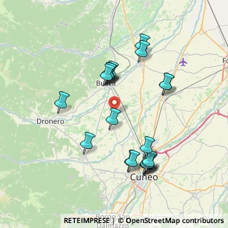 Mappa Via Tetto Nuovo, 12022 Busca CN, Italia (7.7495)