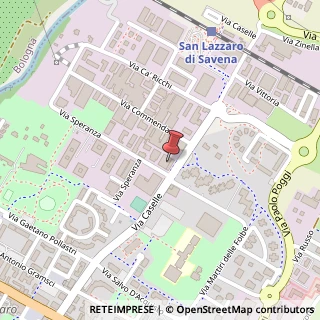 Mappa Via Caselle, 39, 40068 San Lazzaro di Savena, Bologna (Emilia Romagna)