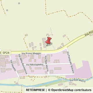 Mappa Via Gatto, 7, 12020 Villar San Costanzo, Cuneo (Piemonte)