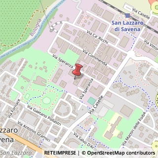 Mappa Via Speranza, 31, 40068 San Lazzaro di Savena, Bologna (Emilia Romagna)