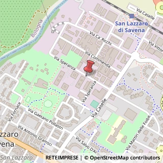 Mappa Via Speranza, 17, 40068 San Lazzaro di Savena, Bologna (Emilia Romagna)