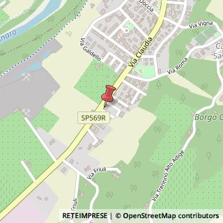 Mappa Via Claudia, 4449, 41056 Savignano sul Panaro, Modena (Emilia Romagna)