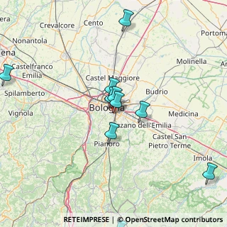 Mappa Via Augusto Romagnoli, 40137 Bologna BO, Italia (18.69545)