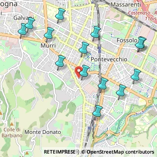 Mappa Via Malvolta, 40137 Bologna BO, Italia (1.25857)