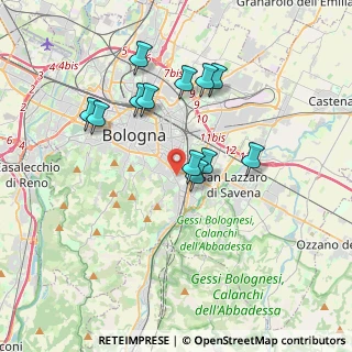 Mappa Via Malvolta, 40137 Bologna BO, Italia (3.36083)