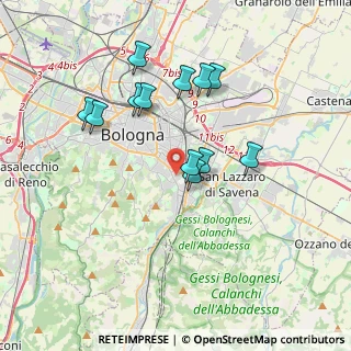 Mappa Via Alfredo Catalani, 40137 Bologna BO, Italia (3.35583)