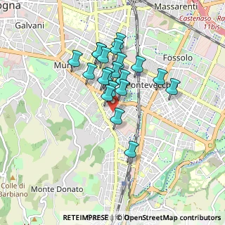 Mappa Via Alfredo Catalani, 40137 Bologna BO, Italia (0.716)