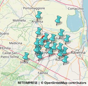 Mappa Piazza Caduti, 48022 Lugo RA, Italia (11.4)