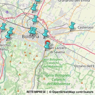 Mappa Via Udine, 40139 Bologna BO, Italia (5.32273)