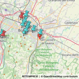 Mappa Via Udine, 40139 Bologna BO, Italia (4.58583)