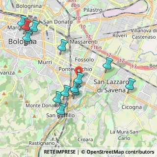 Mappa Via Udine, 40139 Bologna BO, Italia (2.30846)