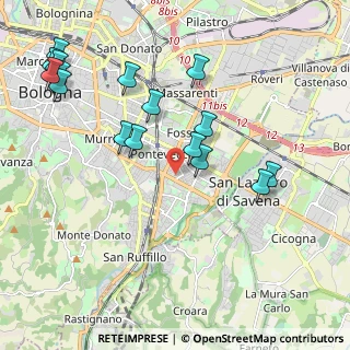 Mappa Via Udine, 40139 Bologna BO, Italia (2.34813)
