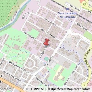 Mappa Via Speranza, 3/a, 40068 San Lazzaro di Savena, Bologna (Emilia Romagna)