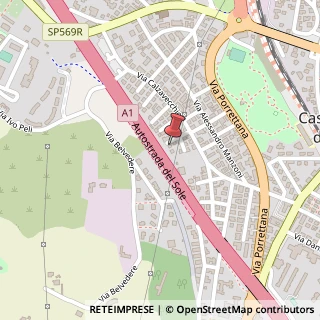 Mappa Via Ludovico Ariosto, 7, 40033 Casalecchio di Reno, Bologna (Emilia Romagna)