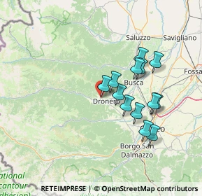 Mappa Strada Luisa Paulin, 12020 Roccabruna CN, Italia (12.39)