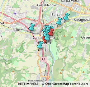 Mappa Via Ronzani, 40033 Casalecchio di Reno BO, Italia (0.9175)