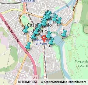 Mappa Via Ronzani, 40033 Casalecchio di Reno BO, Italia (0.3605)