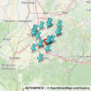 Mappa Strada Bicocca, 12061 Carrù CN, Italia (9.3805)