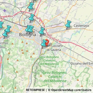 Mappa Faenza, 40139 Bologna BO, Italia (5.69909)
