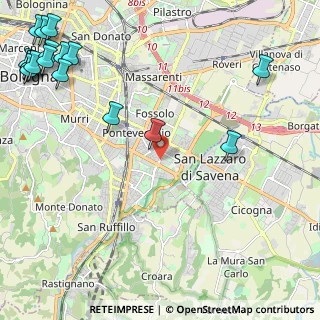 Mappa Faenza, 40139 Bologna BO, Italia (3.54059)