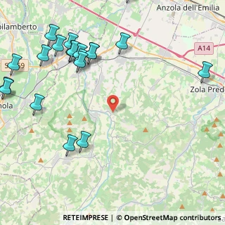 Mappa Via S. Egidio, 40053 Valsamoggia BO, Italia (5.886)