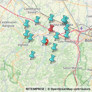 Mappa Via S. Egidio, 40053 Valsamoggia BO, Italia (7.20333)