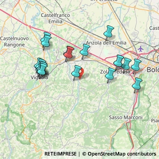 Mappa Via S. Egidio, 40053 Valsamoggia BO, Italia (8.2955)