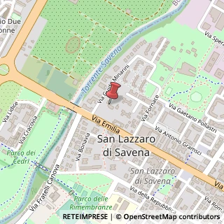 Mappa Via Guido Minarini, 2, 40068 San Lazzaro di Savena, Bologna (Emilia Romagna)