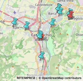 Mappa Via V. Sandri, 40033 Casalecchio di Reno BO, Italia (2.2825)