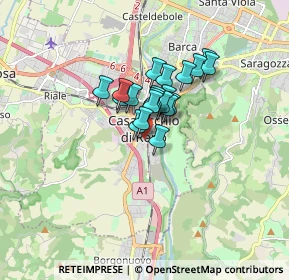Mappa Via V. Sandri, 40033 Casalecchio di Reno BO, Italia (1.0335)