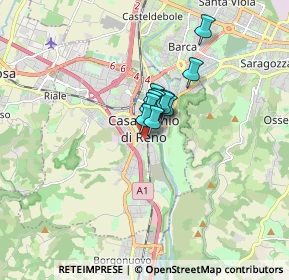 Mappa Via V. Sandri, 40033 Casalecchio di Reno BO, Italia (0.82636)