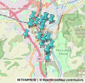 Mappa Via V. Sandri, 40033 Casalecchio di Reno BO, Italia (0.667)