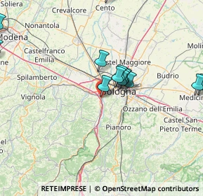 Mappa Via V. Sandri, 40033 Casalecchio di Reno BO, Italia (19.3)