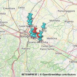 Mappa Via Ca' Fornacetta, 40064 Ozzano dell'Emilia BO, Italia (9.35182)