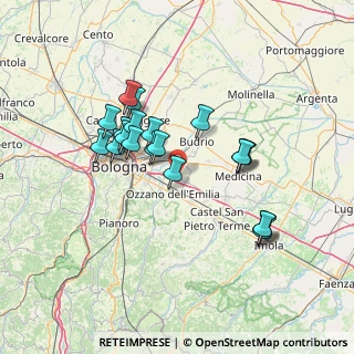 Mappa Via Ca' Fornacetta, 40064 Ozzano dell'Emilia BO, Italia (12.588)