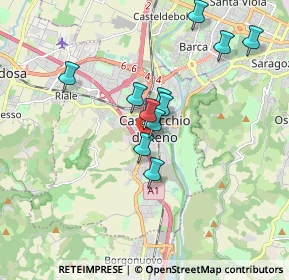 Mappa Via Collodi, 40033 Casalecchio di Reno BO, Italia (1.51545)