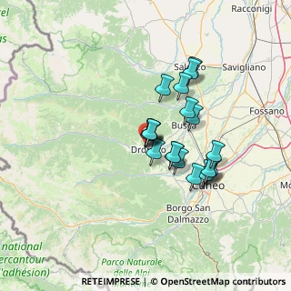 Mappa Via Provinciale, 12020 Villar San Costanzo CN, Italia (10.7725)