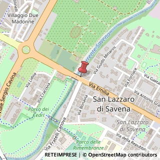 Mappa Via emilia 1/f, 40068 San Lazzaro di Savena, Bologna (Emilia Romagna)