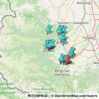 Mappa Via Costassa, 12020 Villar San Costanzo CN, Italia (10.4835)