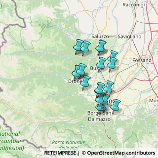 Mappa Via Costassa, 12020 Villar San Costanzo CN, Italia (11.604)
