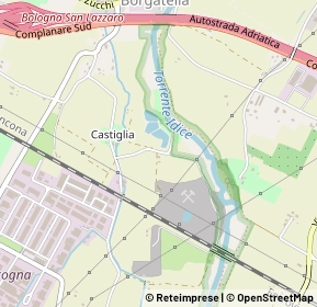 Mappa Via Maceri, 40068 San Lazzaro di Savena BO, Italia (0.4)