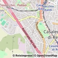 Mapa Casalecchio di Reno