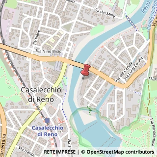 Mappa Via Reno, 7, 40033 Casalecchio di Reno, Bologna (Emilia Romagna)