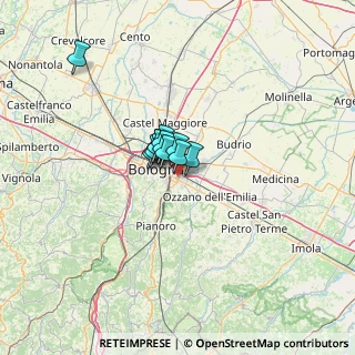 Mappa Via Gaetano Tacconi, 40139 Bologna BO, Italia (6.30909)