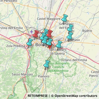 Mappa Via Beniamino Gigli, 40137 Bologna BO, Italia (5.21231)