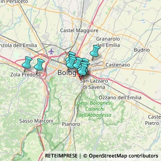 Mappa Via Beniamino Gigli, 40137 Bologna BO, Italia (3.80909)