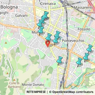 Mappa Via Lodovico Varthema, 40137 Bologna BO, Italia (1.0375)