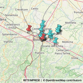 Mappa Via Lodovico Varthema, 40137 Bologna BO, Italia (7.92938)